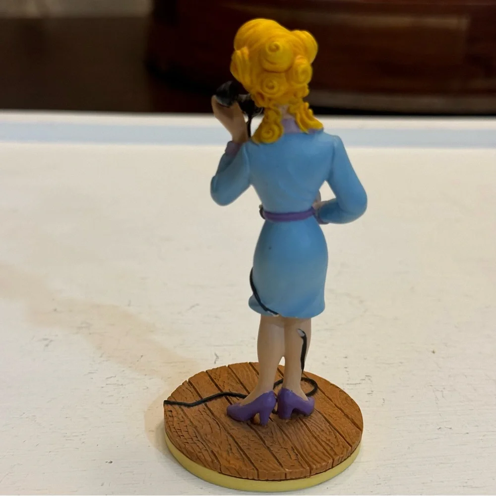 2000 Blondie Comic Figurine Blondie On The Phone Vintage